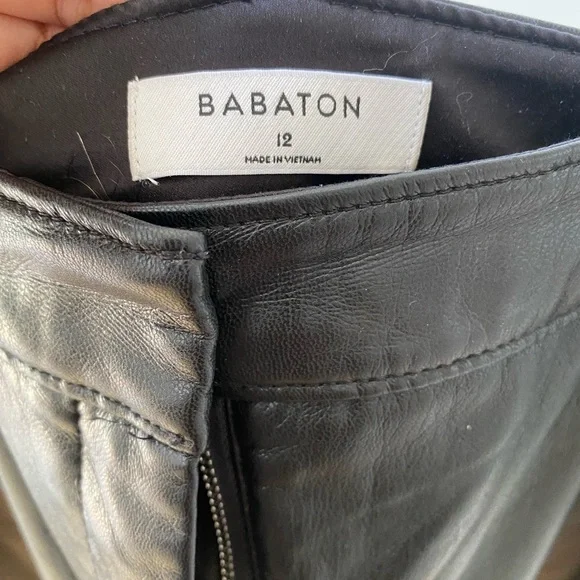 Babaton Leather Command Pant - Picture 2 of 2